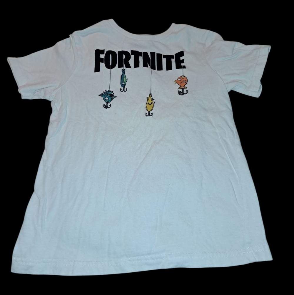 Fortnite White Unisex T-shirt